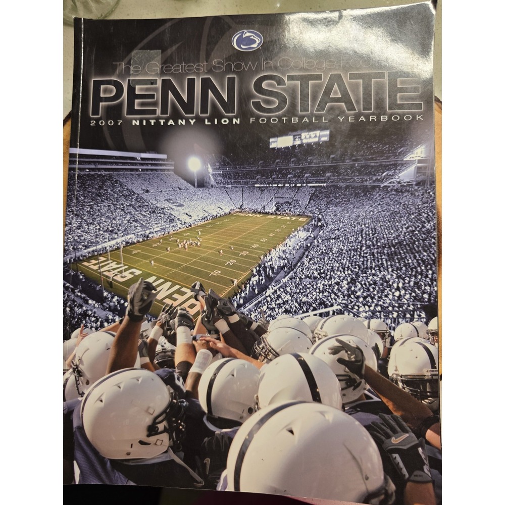 Vtg Penn State Nittany Lions 2007 Football Yearbook
